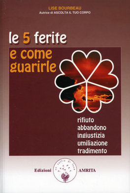 copertina libro: le 5 ferite e come guarirle