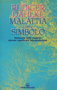 copertina del libro: malattia come simbolo. Gli infortuni alle ginocchia hanno un alto valore simbolico nella nostra vita