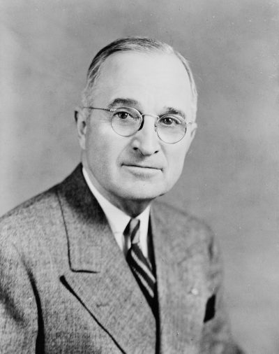 Foto del presidente Truman. Oppenheimer ebbe con lui un colloquio non finito bene